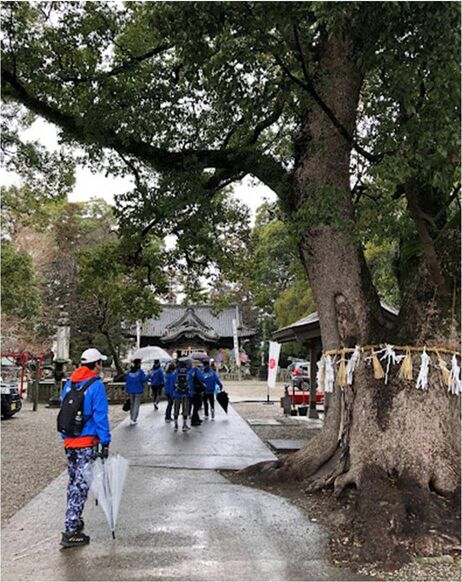 遍路道ウォークの様子 10