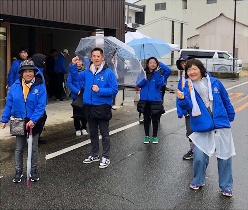 遍路道ウォークの様子 14