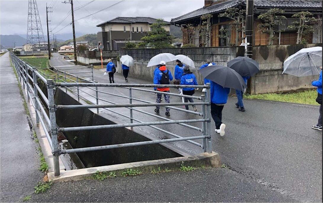 遍路道ウォークの様子 17