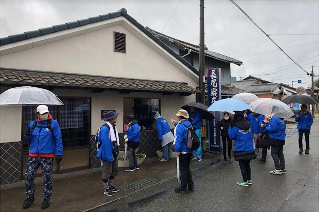 遍路道ウォークの様子 3