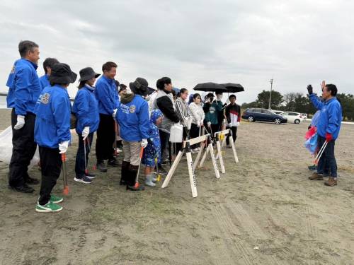 小松海岸ボランティア清掃活動