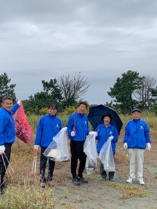 小松海岸ボランティア清掃活動