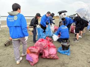 小松海岸ボランティア清掃活動