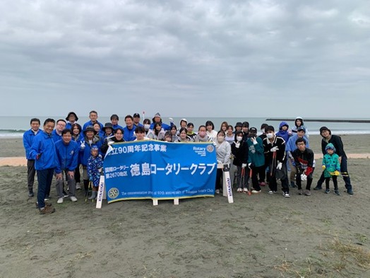 小松海岸ボランティア清掃活動