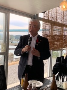 クラブ９０周年寄付事業　職場訪問・家族例会