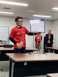 クラブ９０周年寄付事業　職場訪問・家族例会