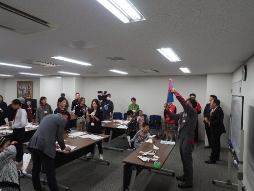 クラブ９０周年寄付事業　職場訪問・家族例会